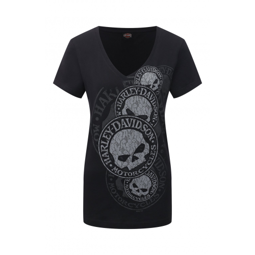 Хлопковая футболка Exclusive for Moscow Harley-Davidson R004213