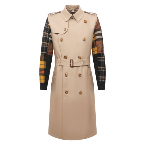 Хлопковый тренч Burberry 8039138