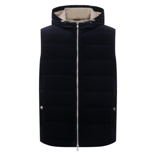Пуховый жилет Brunello Cucinelli MQ4361715
