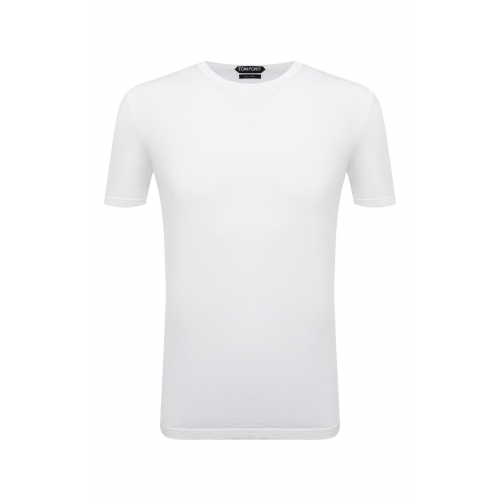 Джемпер из шелка и хлопка Tom Ford BYT02/TFKC10