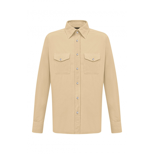 Хлопковая рубашка Tom Ford 2FT499/94UMMI