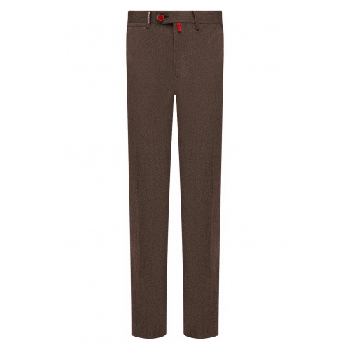 Брюки из шерсти и кашемира Kiton UFPP79K0121A