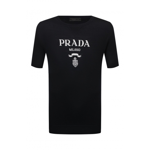 Джемпер из кашемира и шерсти Prada UMB272-1ZRR-F0008-212