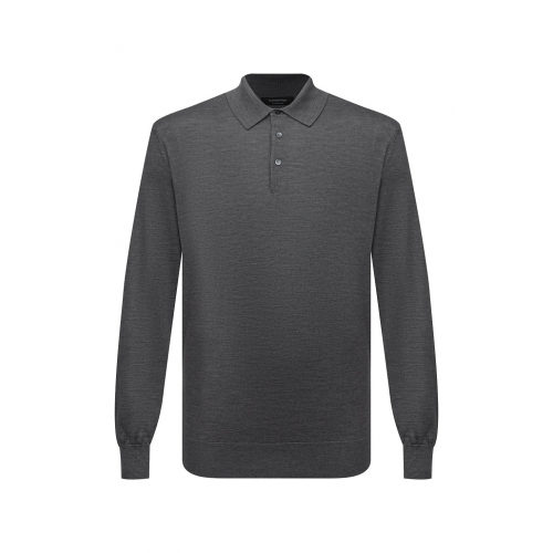 Поло из кашемира и шелка Ermenegildo Zegna UYJ00/132