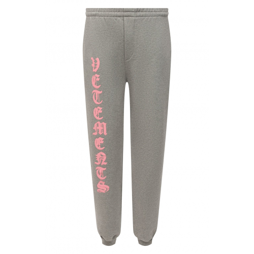 Хлопковые джоггеры VETEMENTS UE52PA180G 1601/M