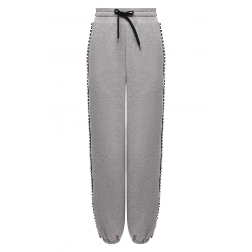 Хлопковые джоггеры Prada 132358-1ZXU-F02PL-212
