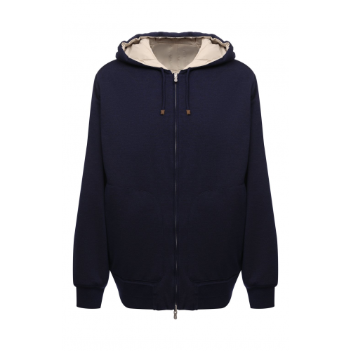 Двусторонний бомбер Brunello Cucinelli MJ802P109W