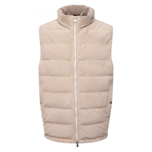 Замшевый жилет Brunello Cucinelli M0PCL1699