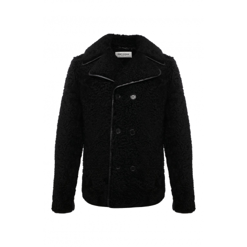 Бушлат из овчины Saint Laurent 668958/Y7YE2