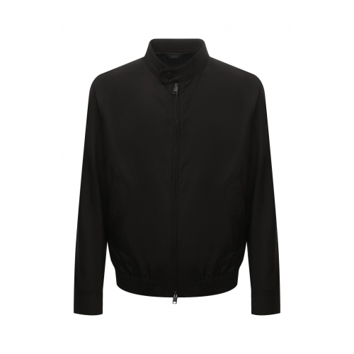Шелковый бомбер Brioni SLS30L/P0410