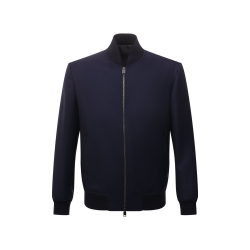 Шерстяной бомбер Brioni SLSA0L/P1A0M
