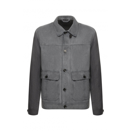 Комбинированная куртка Brioni PLAI0L/P1702