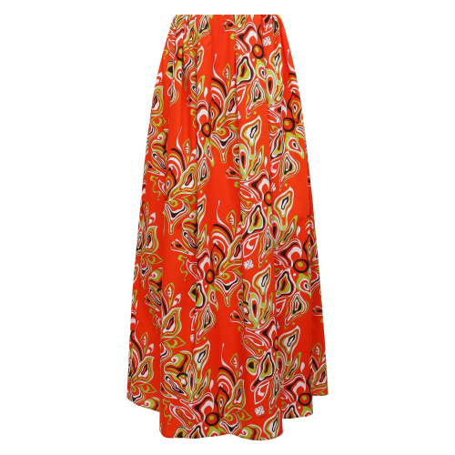 Хлопковая юбка Emilio Pucci 2HWV05/2H778