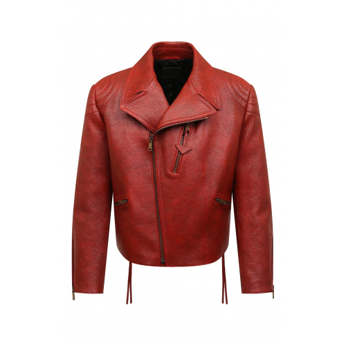 Кожаная куртка Prada UPW416-2D02-F0011