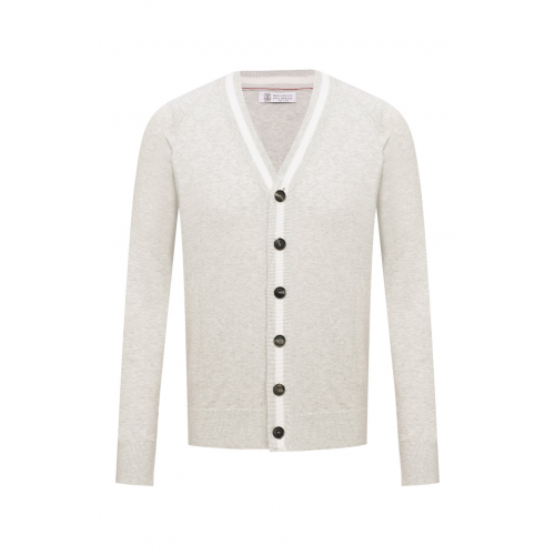 Хлопковый кардиган Brunello Cucinelli M2917916