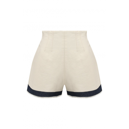 Джинсовые шорты Prada GFP477-10G1-F01CD-221