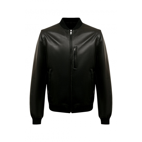 Двусторонний кожаный бомбер Prada UPW368-038-F0002