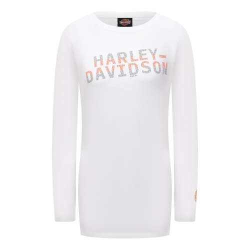 Хлопковый лонгслив Harley-Davidson R004346