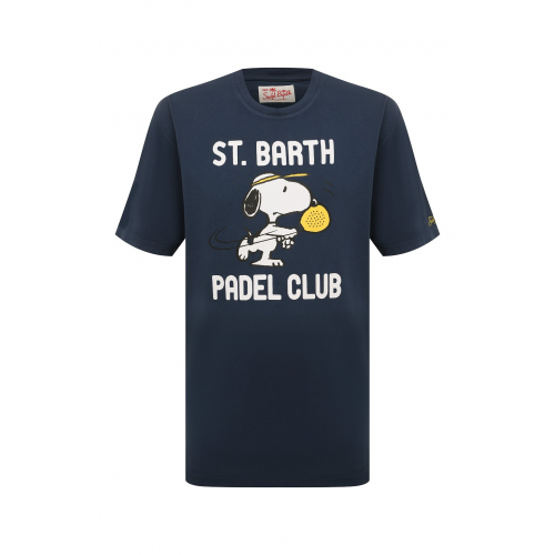Хлопковая футболка MC2 Saint Barth STBM JACK/JACK001/00061B