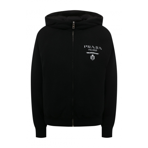 Пуховый бомбер Prada P25I95-10J4-F0002-212