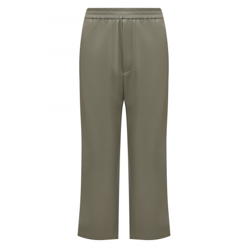 Брюки из экокожи Seven Lab PVEG eco khaki