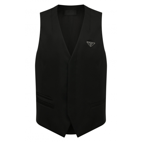 Текстильный жилет Prada UGL77-1WQ8-F0002-221