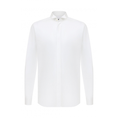 Хлопковая сорочка Corneliani 90P191-2811082/00