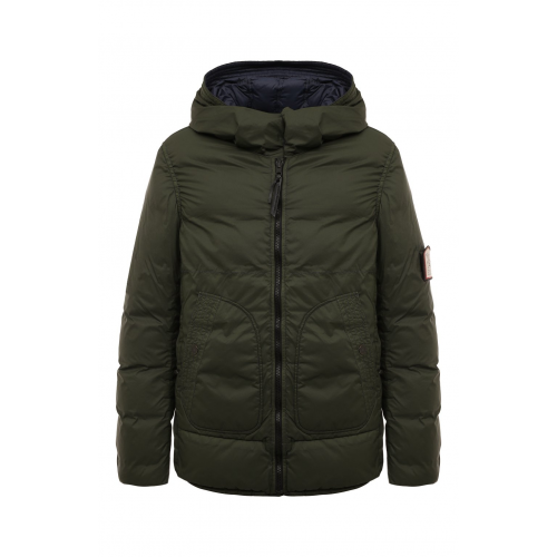 Двусторонний пуховик GJO.E 17RD5P-KBLU