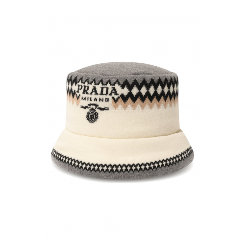 Панама из шерсти и кашемира Prada 1HC248-2D13-F0040