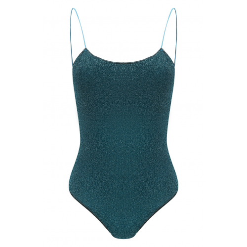 Слитный купальник OSEREE LIS601/LUREX/0CEAN BLUE