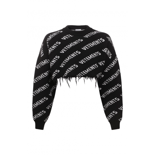 Шерстяной свитер VETEMENTS UE63KN900B