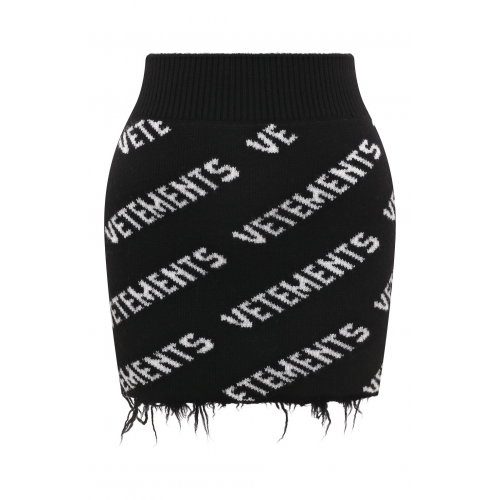 Шерстяная юбка VETEMENTS WE63KN280B