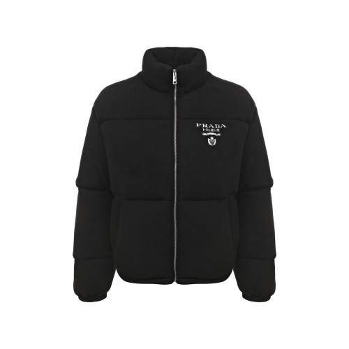 Пуховик из шерсти и кашемира Prada SGC020-10PH-F0002-212