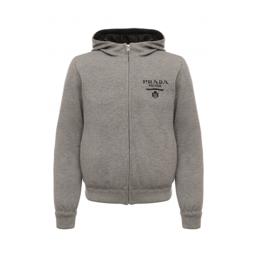 Пуховый бомбер Prada SGC021-10J4-F0031-212