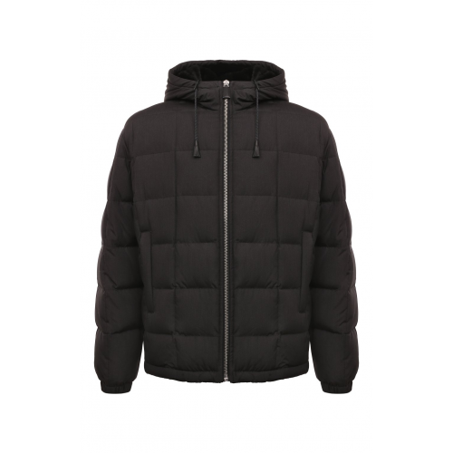 Шелковый пуховик Prada SGX176-687-F0308-162