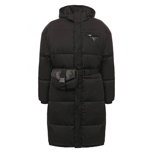 Шерстяной пуховик Prada SGX871-1WQ8-F0002-212