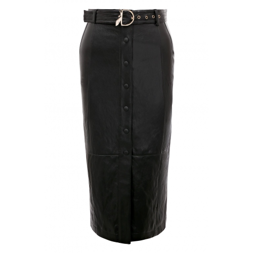 Юбка из экокожи Patrizia Pepe 8G0315_E027