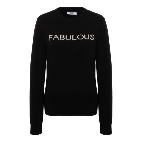 Кашемировый пуловер Seven Lab Jumper 22 Fabulous black