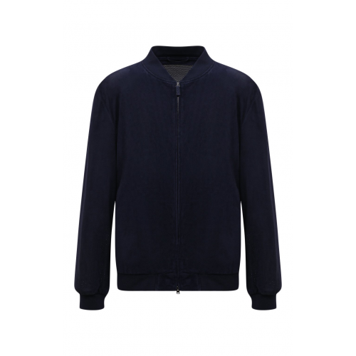 Кожаный бомбер Brioni PLT10L/P8707