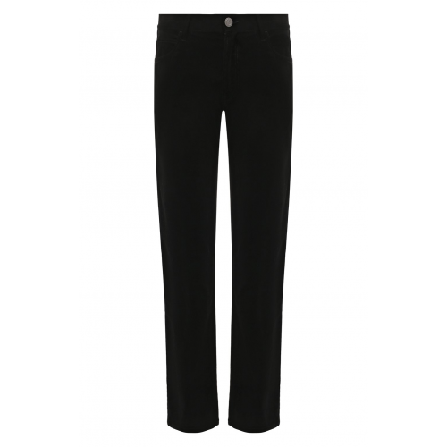 Брюки из хлопка и кашемира Giorgio Armani 6LSJ15/SN98Z