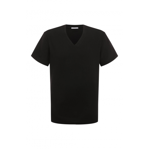 Хлопковая футболка James Perse MLJ3352/BLK