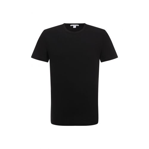 Хлопковая футболка James Perse MLJ3311/BLK