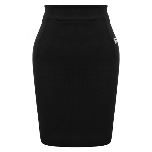 Юбка из вискозы Dolce & Gabbana F4CJDT/FUGPN