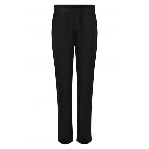 Хлопковые брюки James Perse MXA1352/BLK
