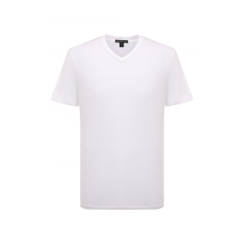 Хлопковая футболка James Perse MELJ3248/WHT