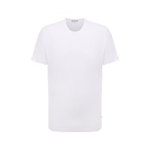 Хлопковая футболка James Perse MLJ3311/WHT