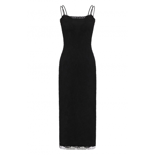 Платье из вискозы и хлопка Gucci 681385 ZAIDJ