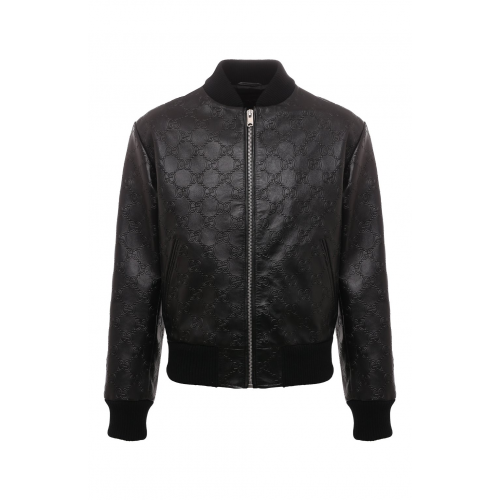 Кожаный бомбер Gucci 673925 XNAPN