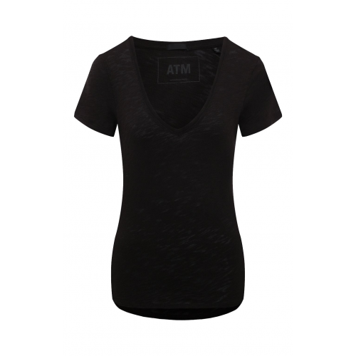 Хлопковая футболка ATM Anthony Thomas Melillo AW1168FK