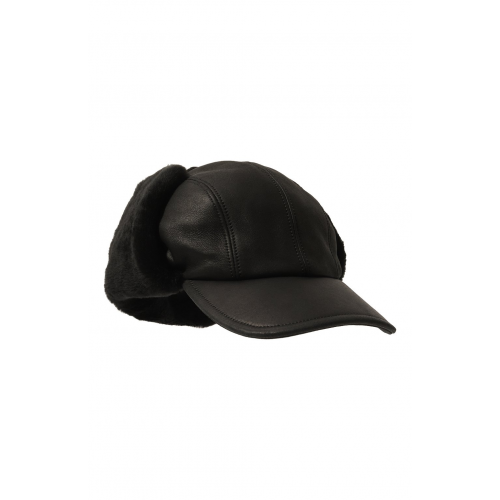 Кожаная бейсболка Prada 2HC084-39A-F0002